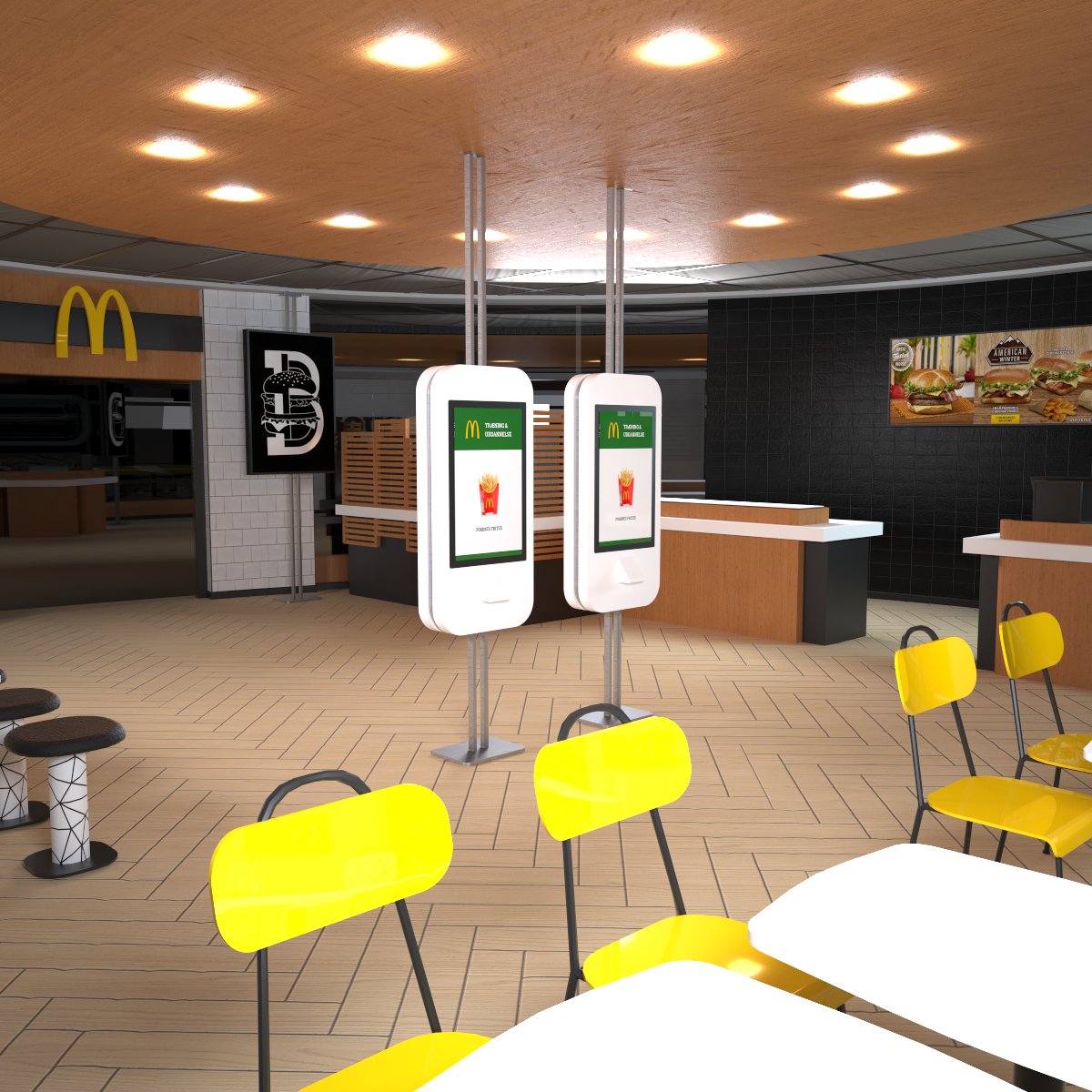 mcdonalds training simulator