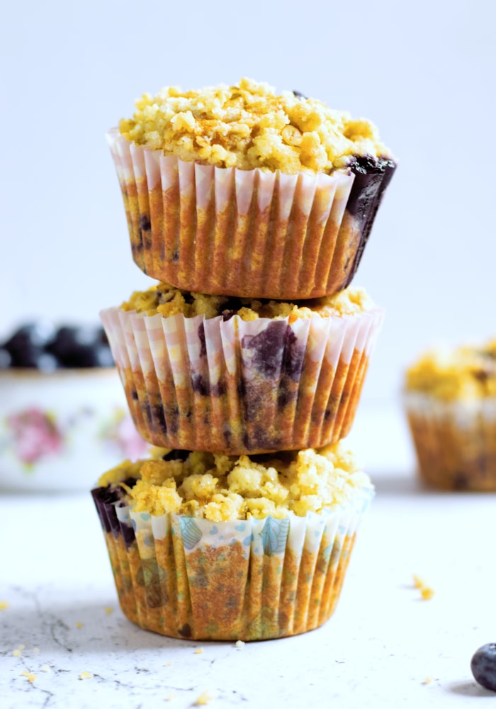 &AElig;blemuffins med knas fra Skal Vi Bage - Wacky Studio