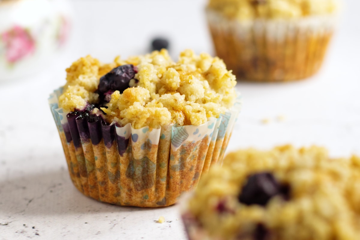 &AElig;blemuffins med knas fra Skal Vi Bage - Wacky Studio